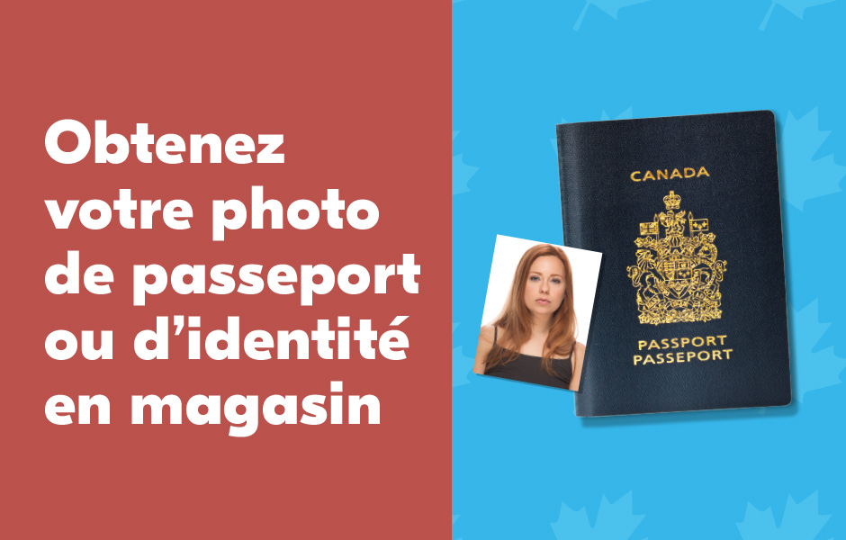 Obtenez immédiatement votre photo d'identité. Trouvez un magasin Pharmaprix produisant des photos de passeport près de chez vous. 